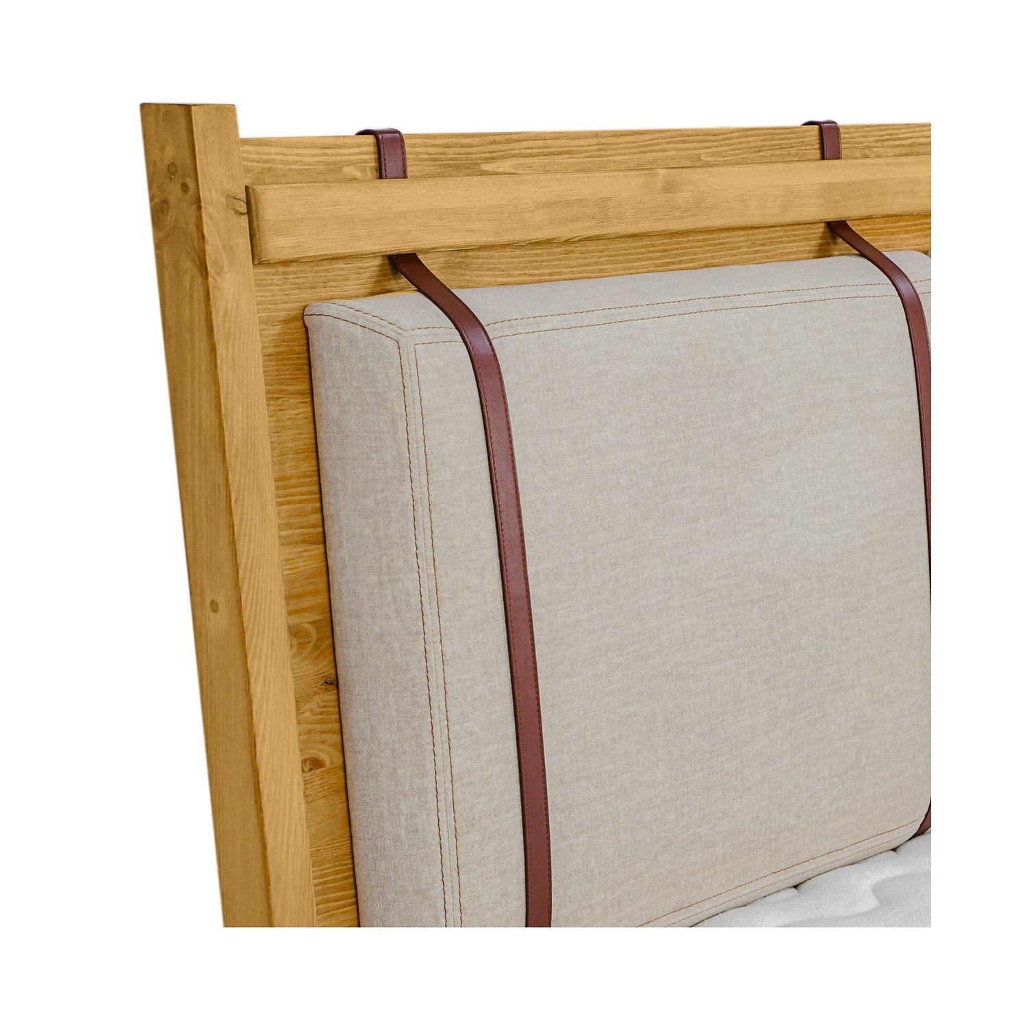Pine bed LK706, pine brown wax - Image 5