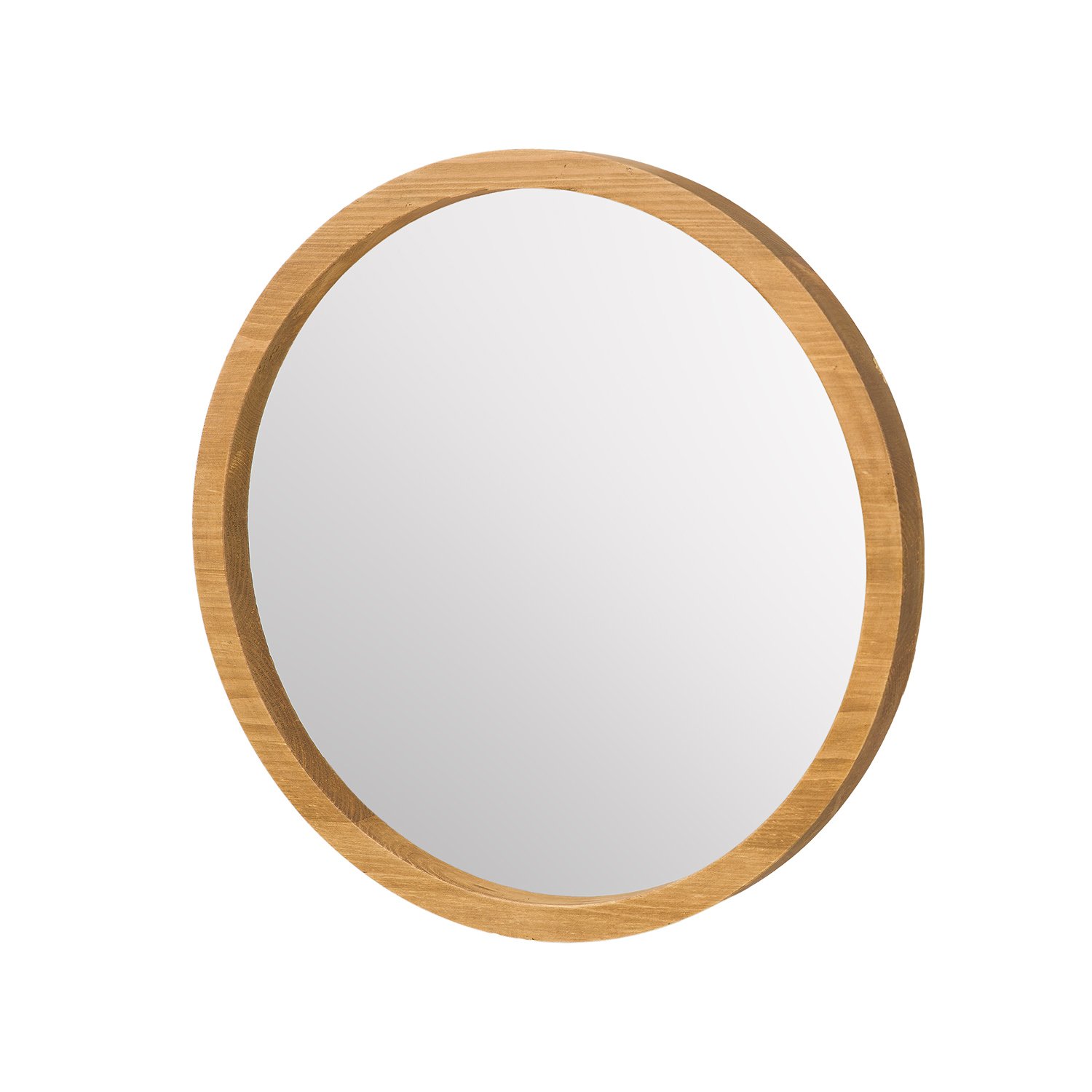 Pine mirror RUSTIKAL LA703 pine white wax