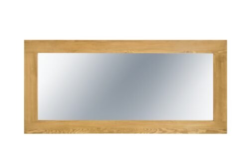 Pine mirror RUSTIKAL LA705 antique white pine