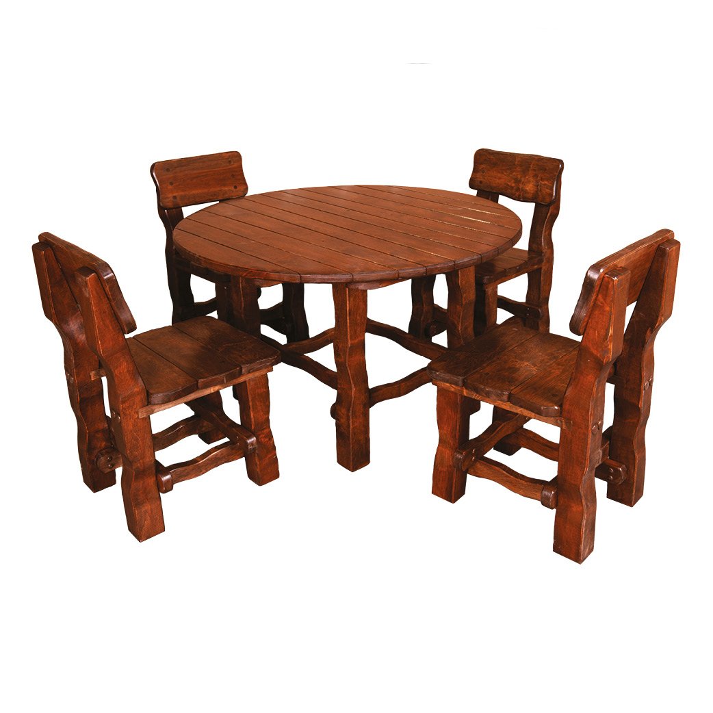 MAX round table (MO210) alder oak