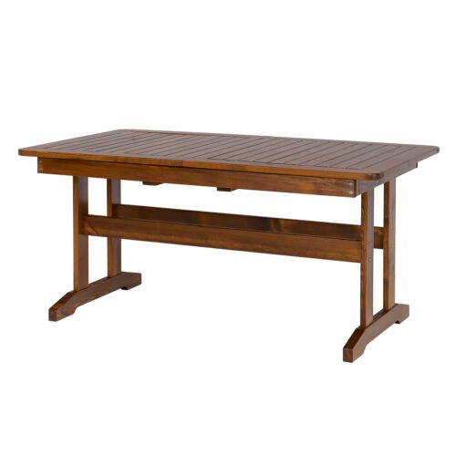 MEGAN LUX table (MO122) pine walnut