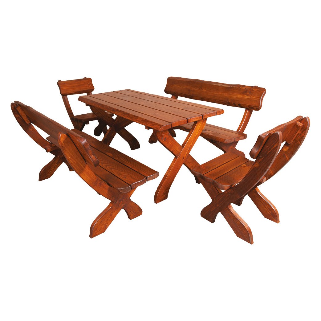MILO bench (MO230) teak spruce