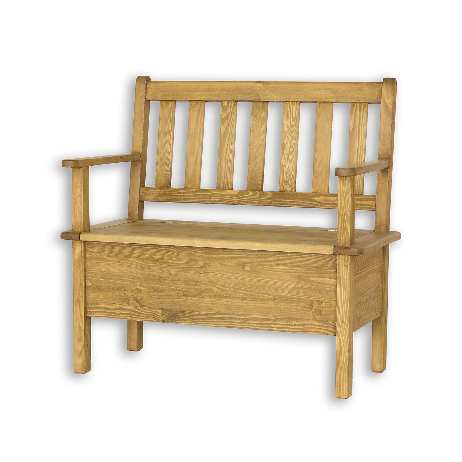 Pine corner sofa RUSTIKAL NR701, pine white wax