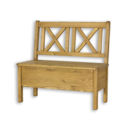 Pine corner sofa RUSTIKAL NR702, pine, dark wax