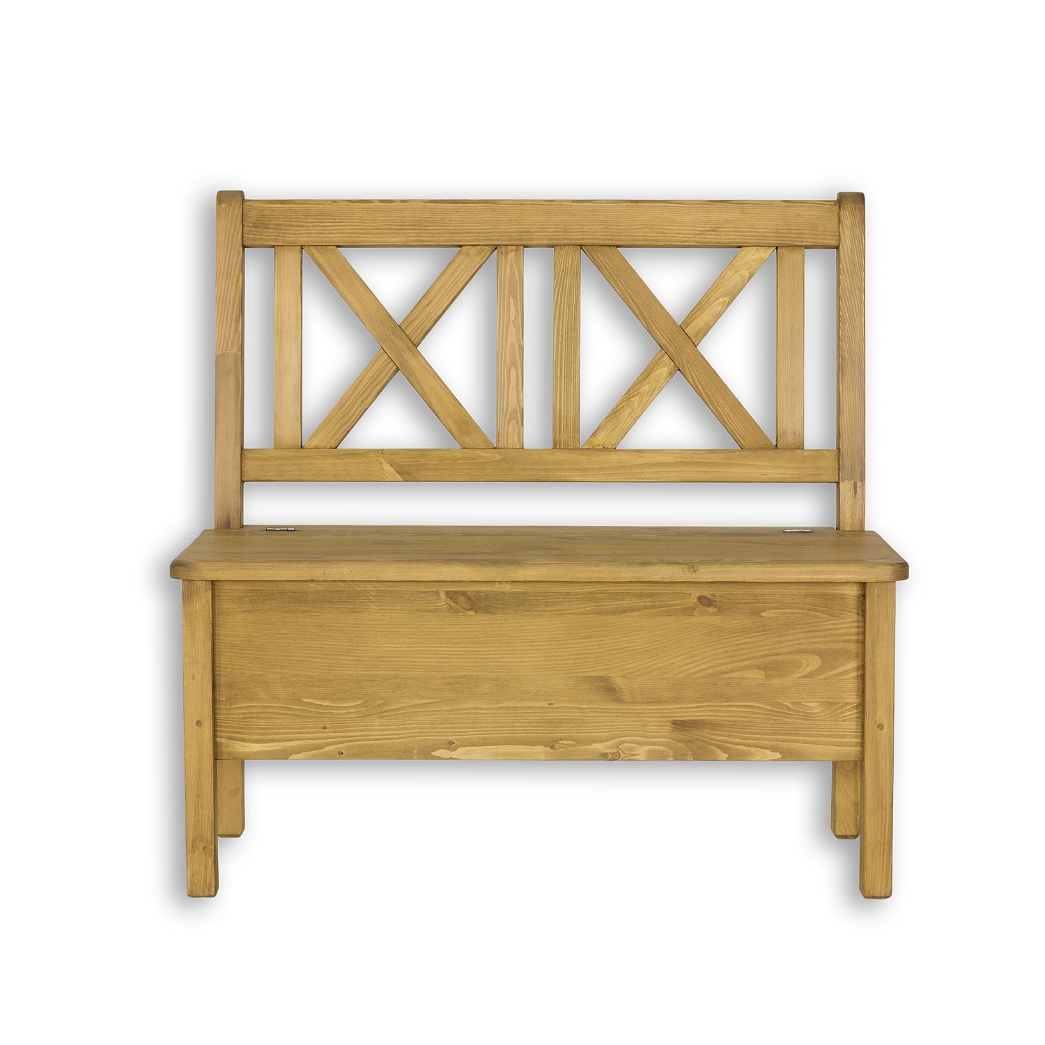 Pine corner sofa RUSTIKAL NR702, pine, bleached wax - Image 2