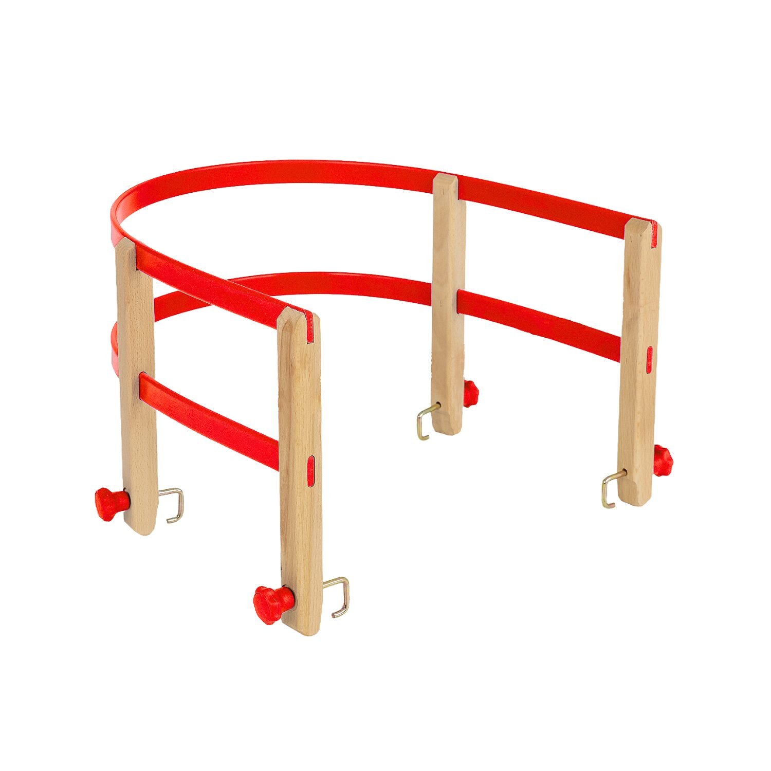 Plastic sled backrest AD303 red red