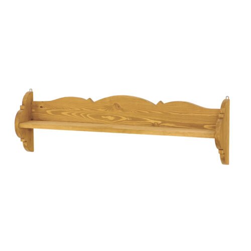 Pine shelf RUSTIKAL PK701, white pine, patina