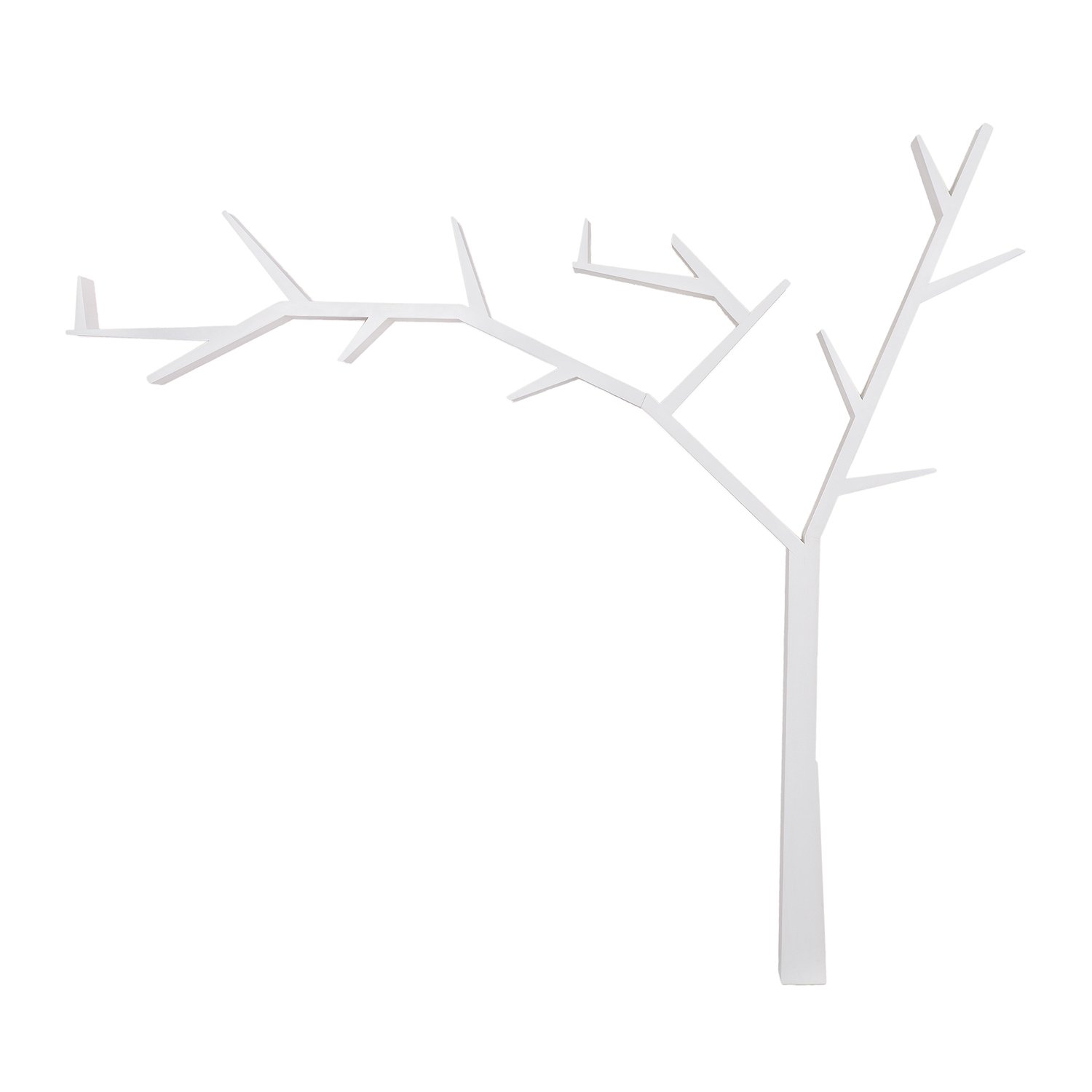 Pine shelf RUSTIKAL PK704 LEFT, light wax color, pine - Image 2