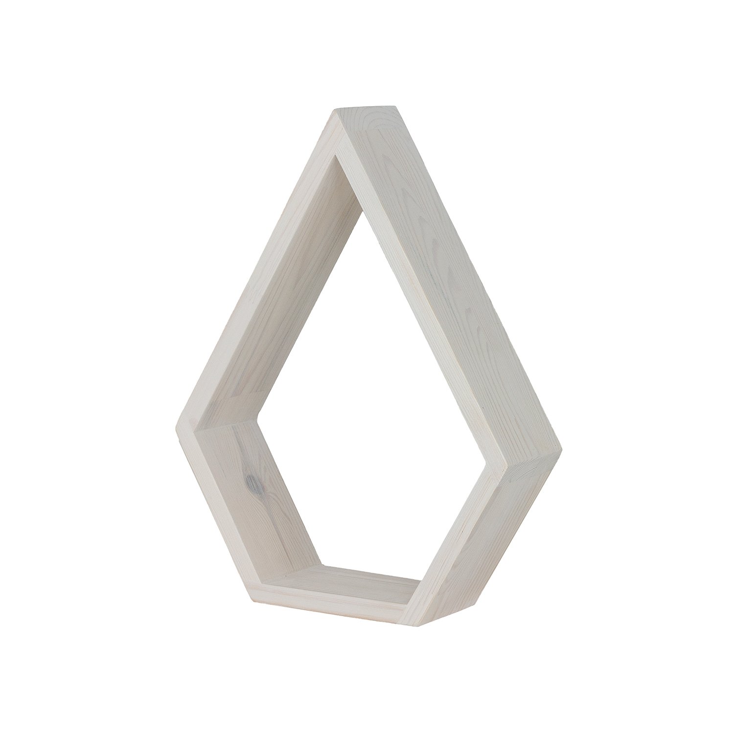 Pine shelf RUSTIKAL PK706, pine bleached wax - Image 4