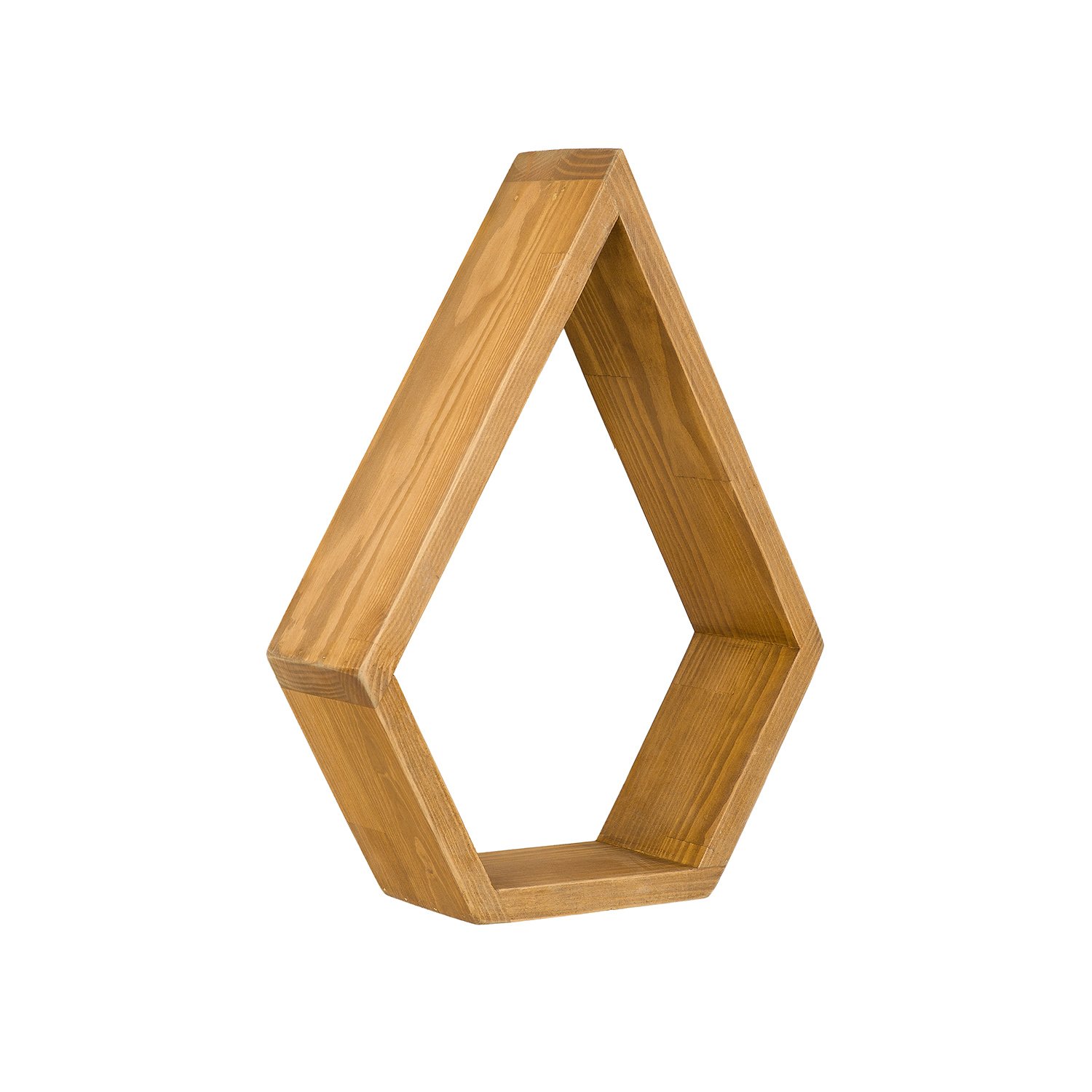 Pine shelf RUSTIKAL PK706, pine bleached wax - Image 3