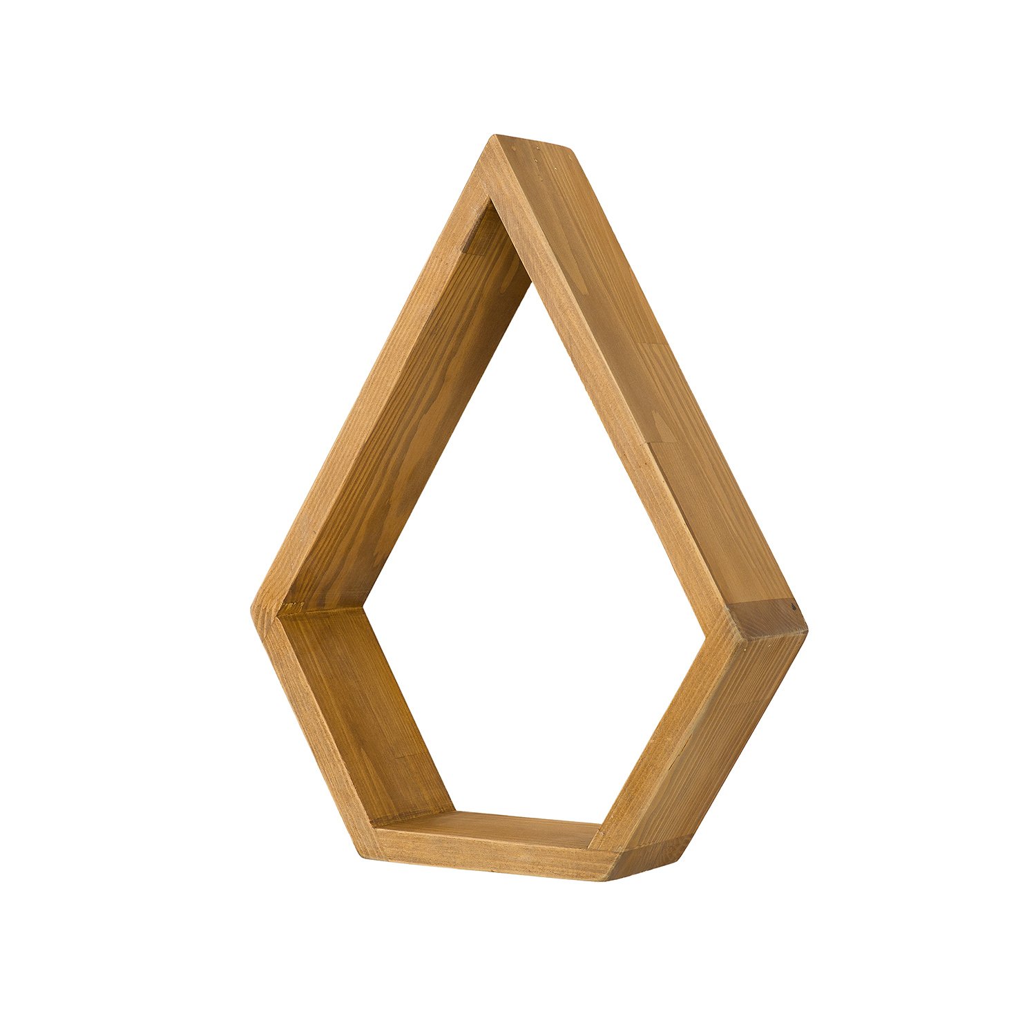 Pine shelf RUSTIKAL PK706, pine, light wax