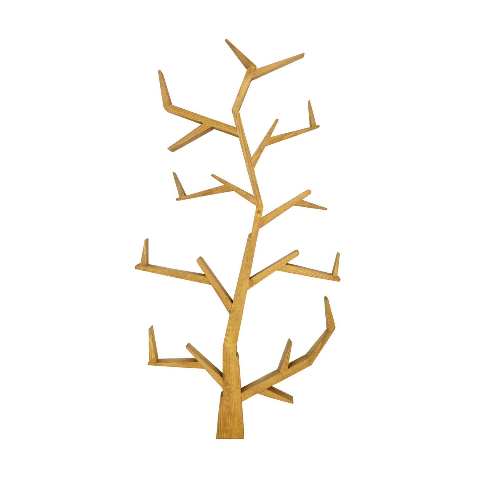 Pine shelf RUSTIKAL PK710 pine colorless wax - Image 2