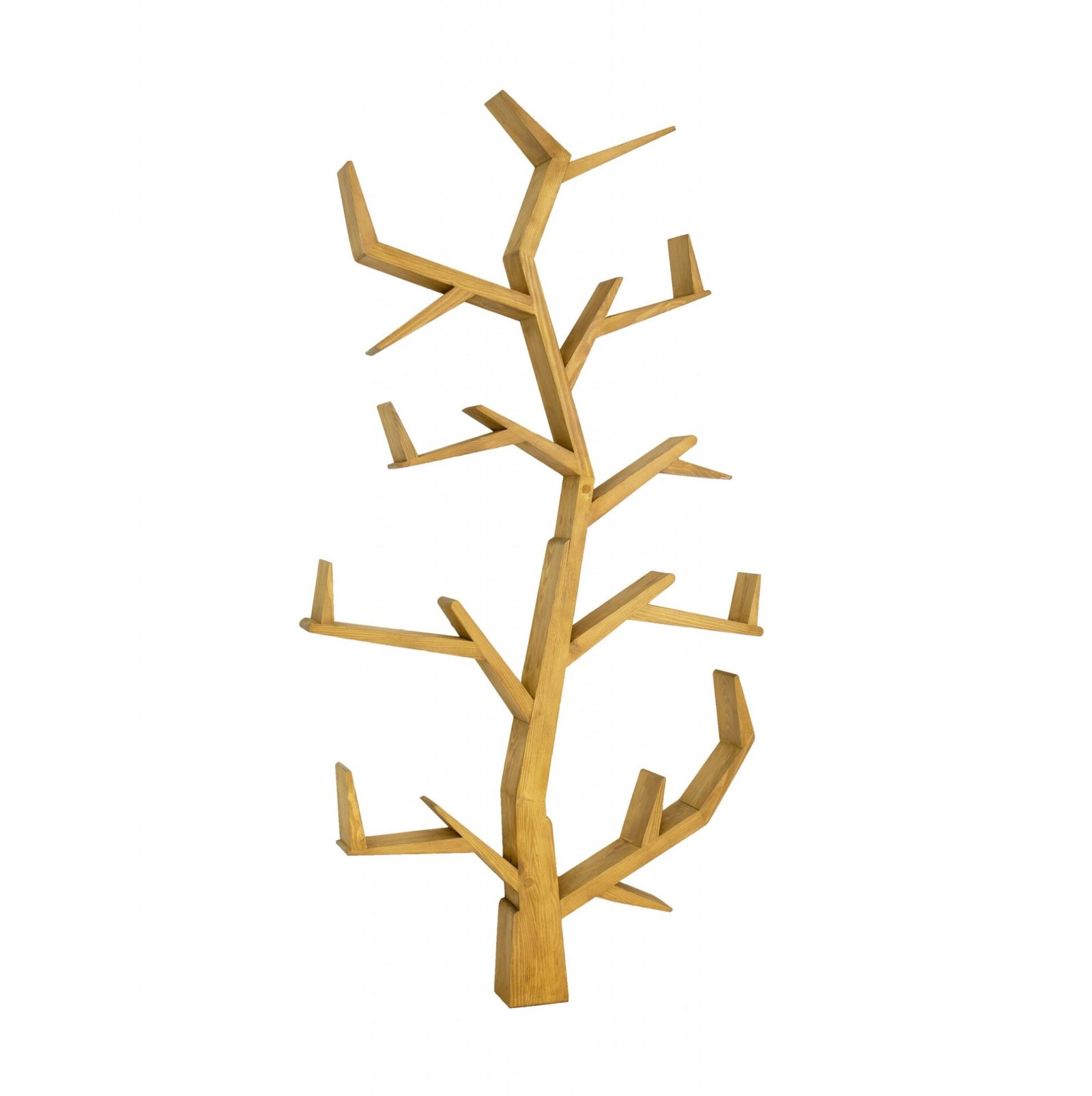 Pine shelf RUSTIKAL PK710, light wax pine - Image 3