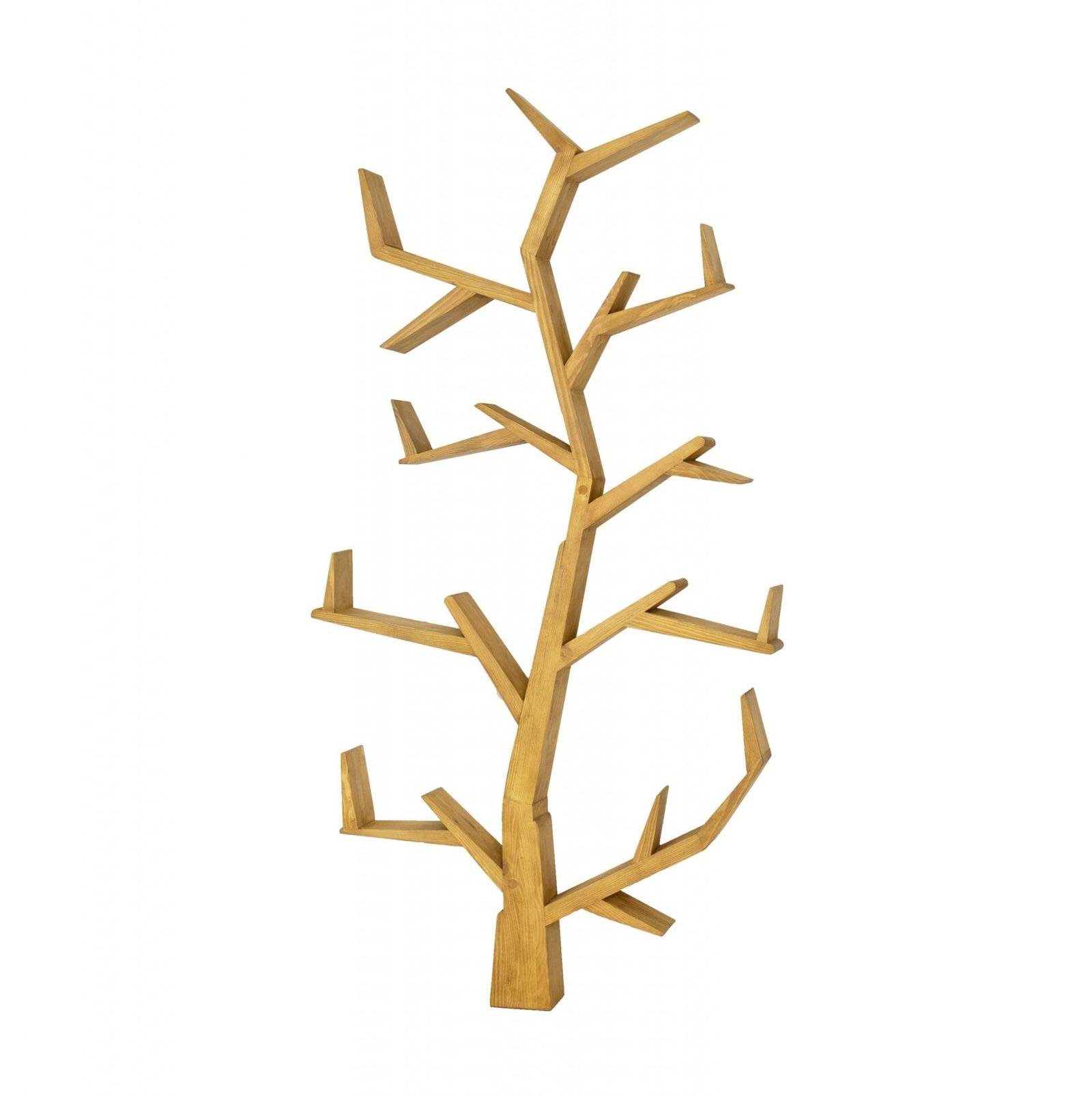 Pine shelf RUSTIKAL PK710, pine, dark wax