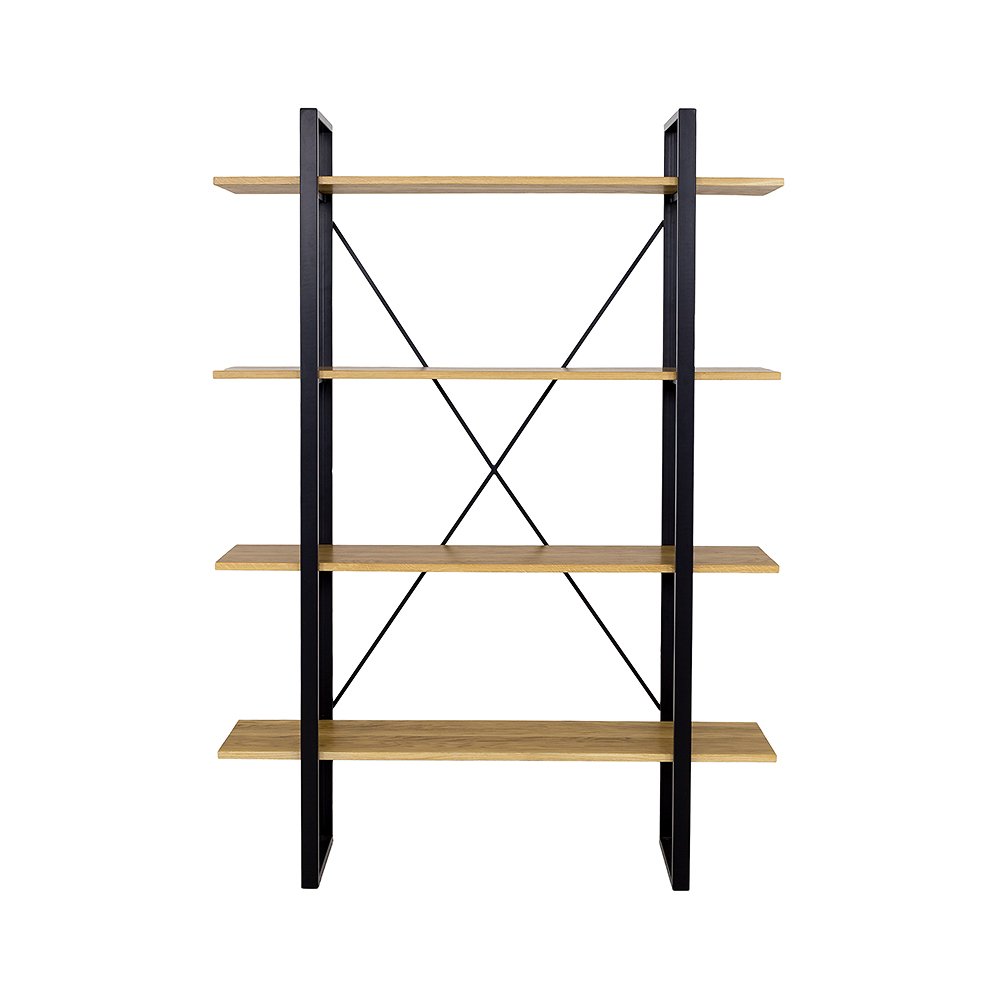 Metal and oak shelf METAL RG370 dark oak color - Image 2