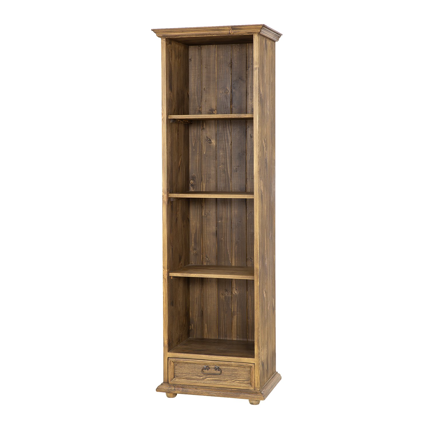 Pine shelf RUSTIKAL RG800 antique pine white - Image 7