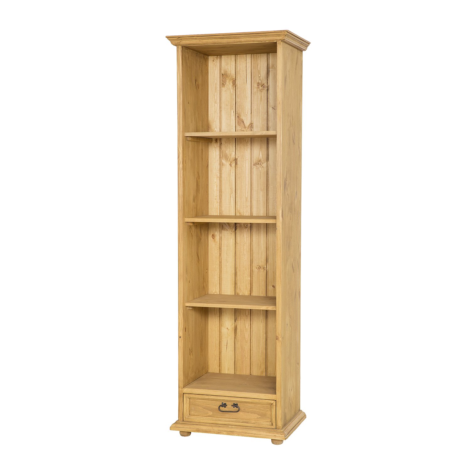 Pine shelf RUSTIKAL RG800 pine dark wax