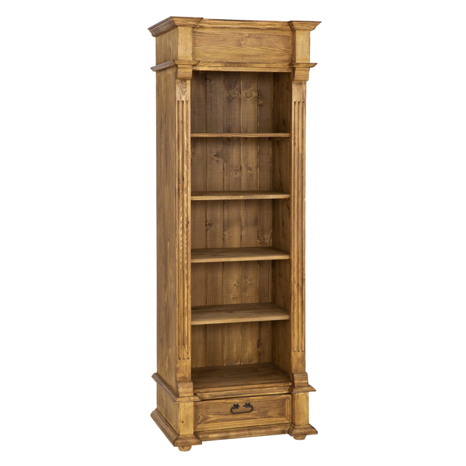 Pine shelf RUSTIKAL RG701 antique pine white - Image 4