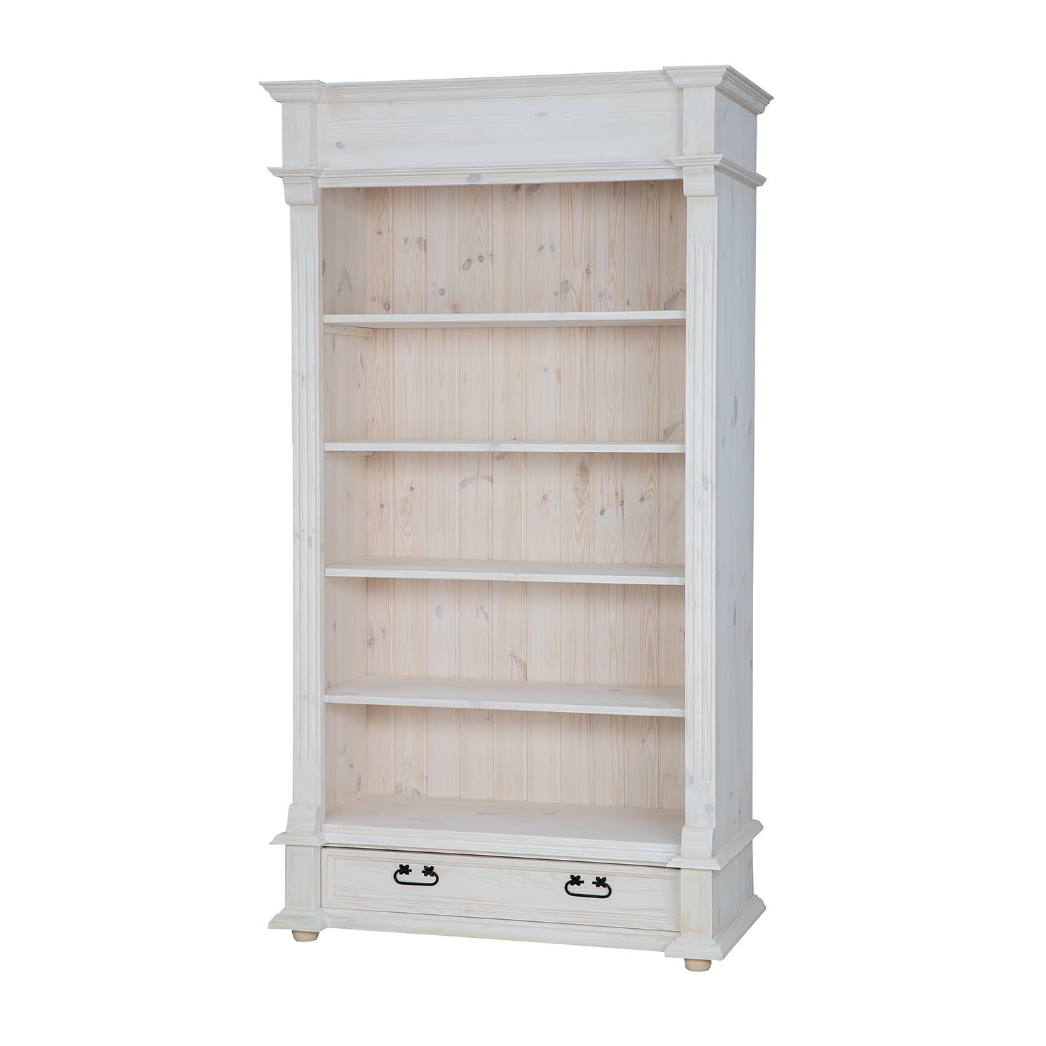 Pine shelf RUSTIKAL RG705, pine, dark wax - Image 6
