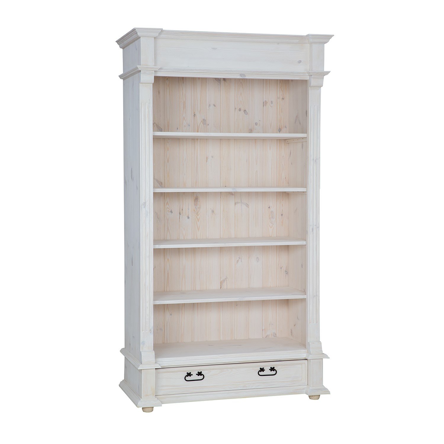 Pine shelf RUSTIKAL RG705, pine, dark wax - Image 4