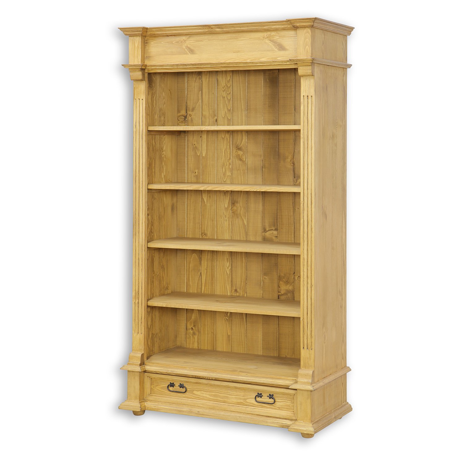 Pine shelf RUSTIKAL RG705, pine, dark wax