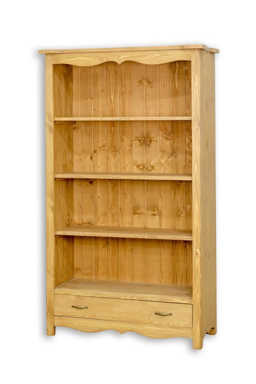 Pine shelf RUSTIKAL RG706, white patina, pine