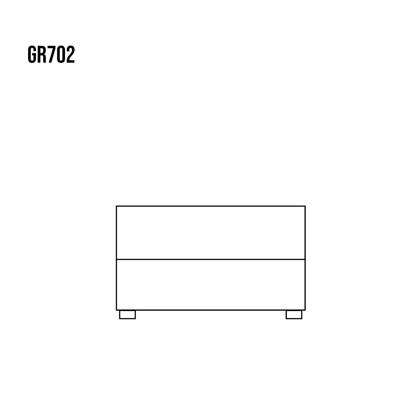 Pine wardrobe RUSTIKAL GR702 pine colorless wax - Image 7