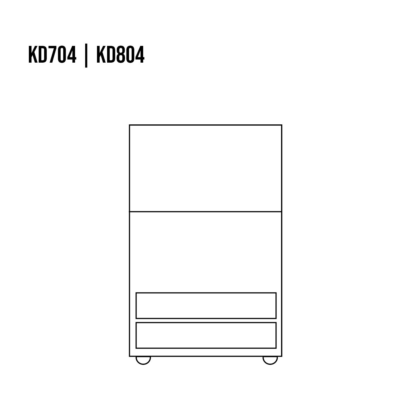 Pine chest of drawers RUSTIKAL KD704 pine, clear wax - Image 11