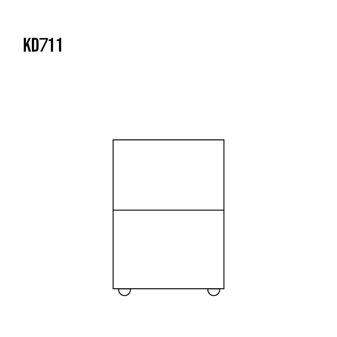Pine chest of drawers RUSTIKAL KD711, pine bleached wax - Image 4