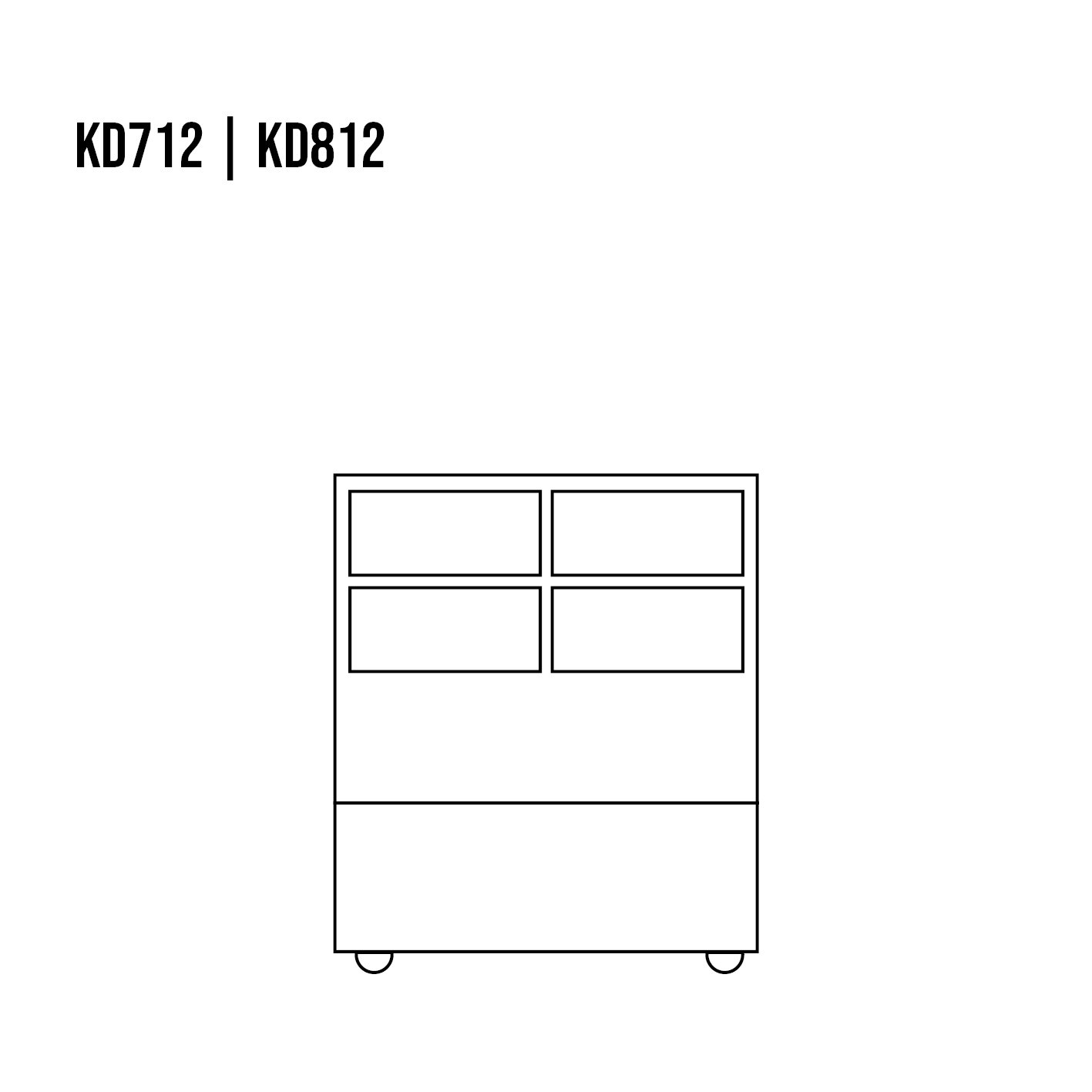 Pine chest of drawers RUSTIKAL KD812, white pine patina - Image 5