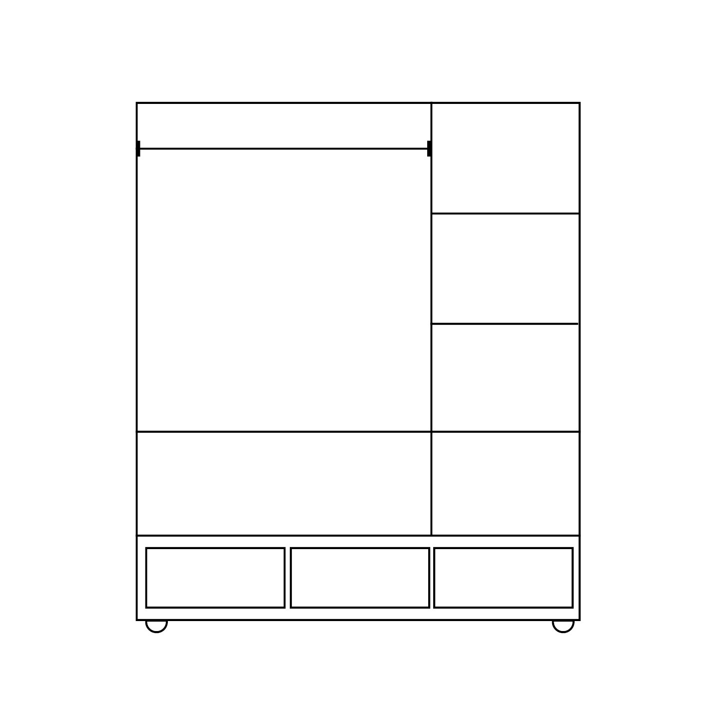 Pine wardrobe RUSTIKAL SF811/I, white pine, patina - Image 11