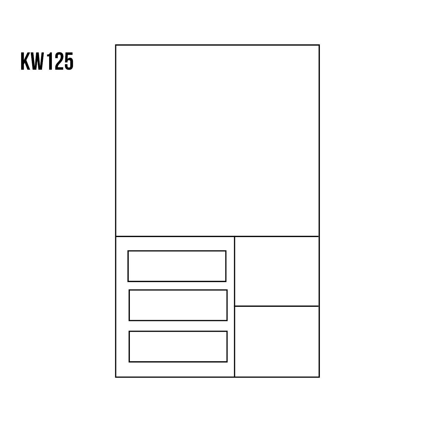 DOULIS KW125 pine and oak display cabinet - Image 2
