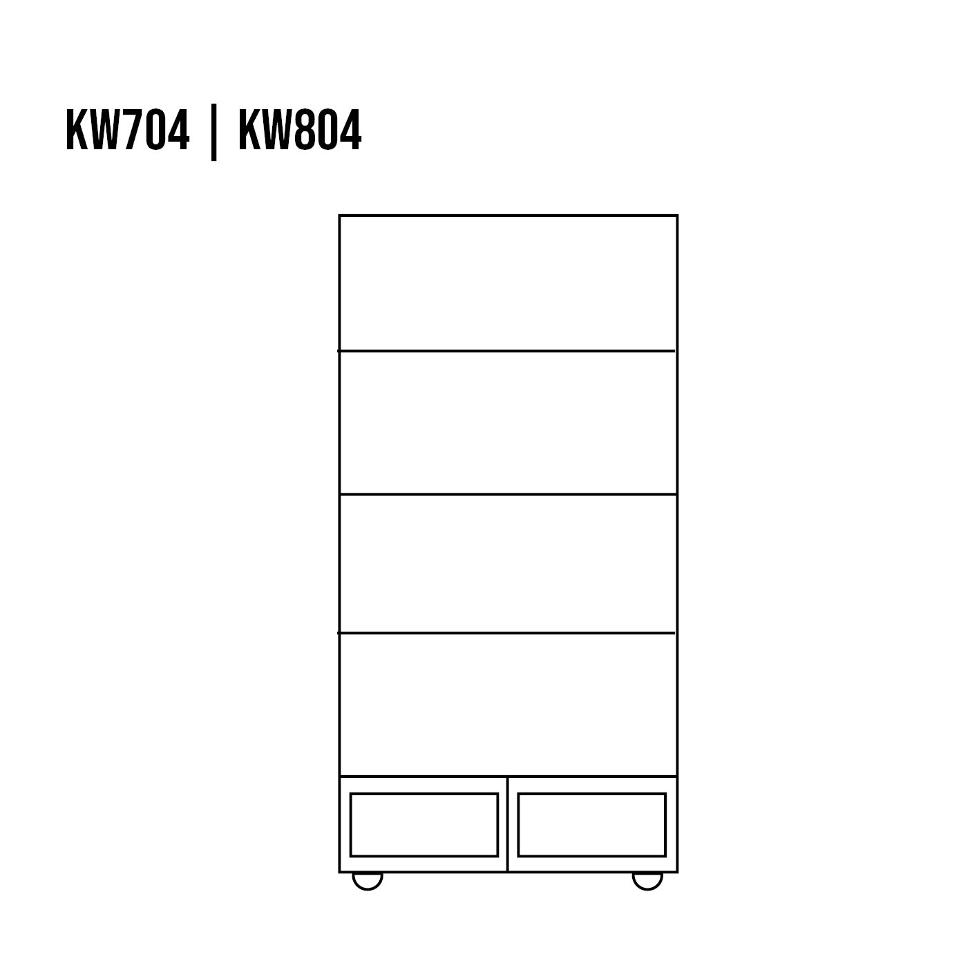 Pine showcase RUSTIKAL KW704, pine, light wax - Image 5