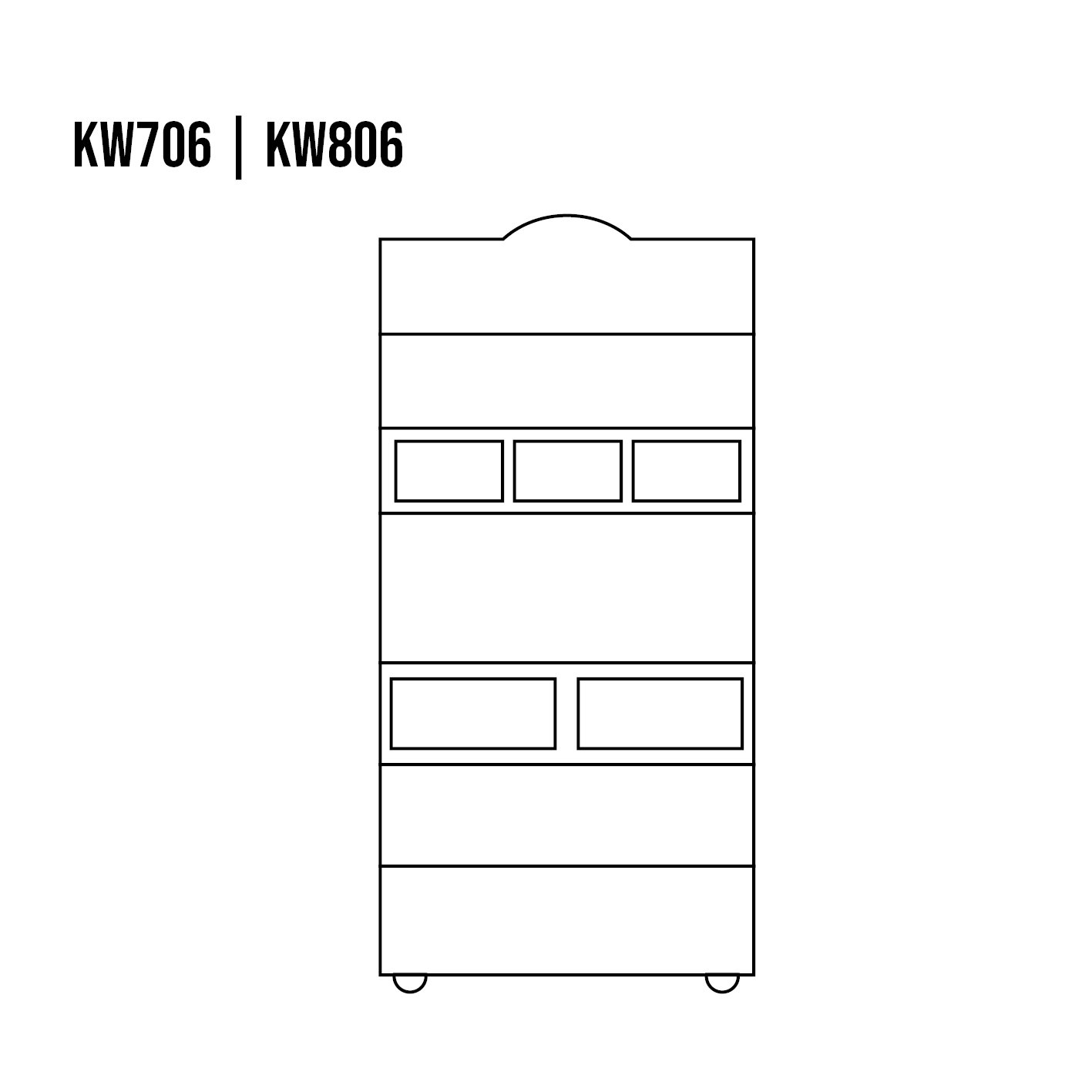 Pine showcase RUSTIKAL KW706, pine, light wax - Image 4