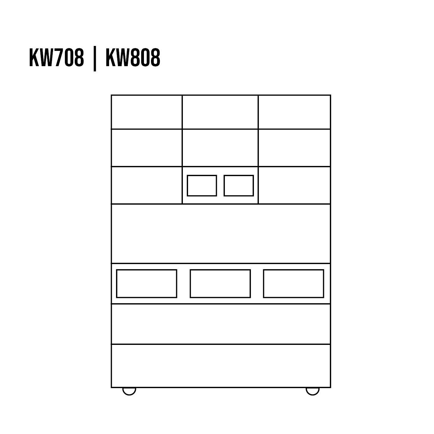 Pine showcase RUSTIKAL KW708 light pine wax imitation - Image 7