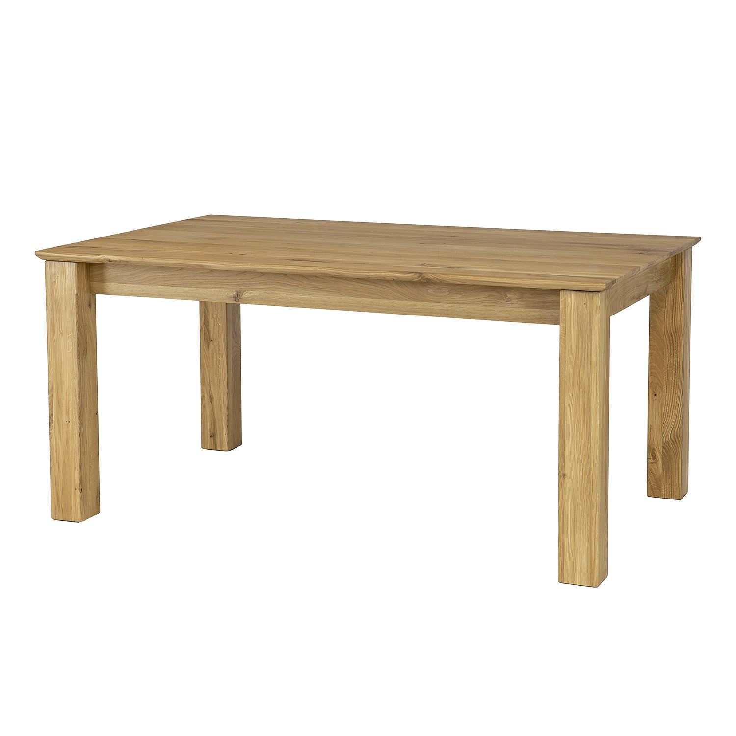 Oak table ST384, natural oak, oil and wax
