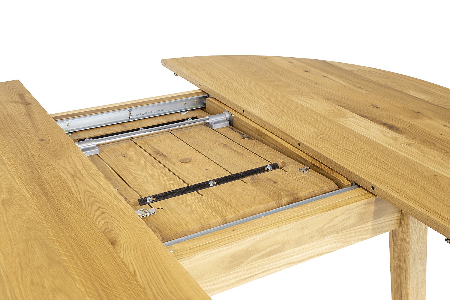 Oak table ST392, natural oak, oil and wax - Image 7