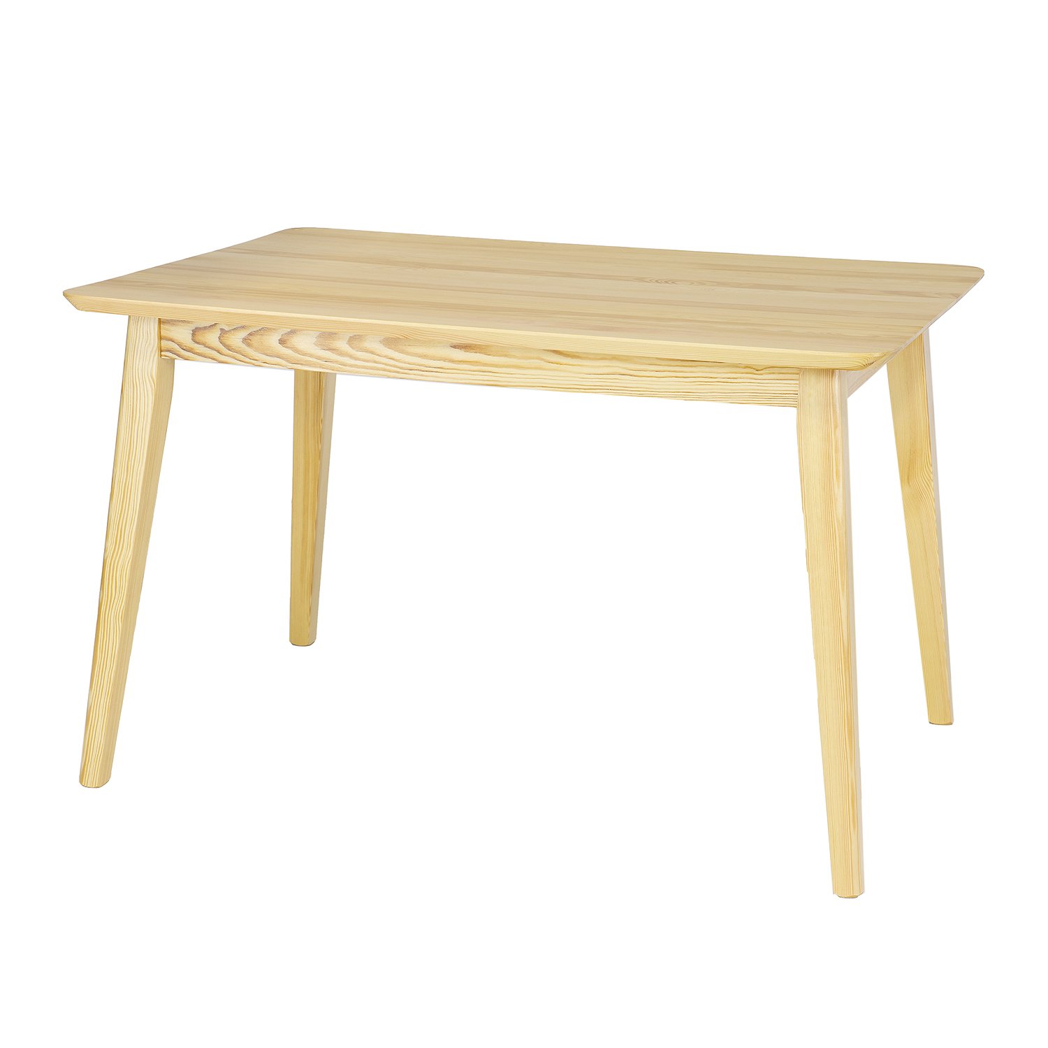 Pine table ST120, untreated pine, unvarnished
