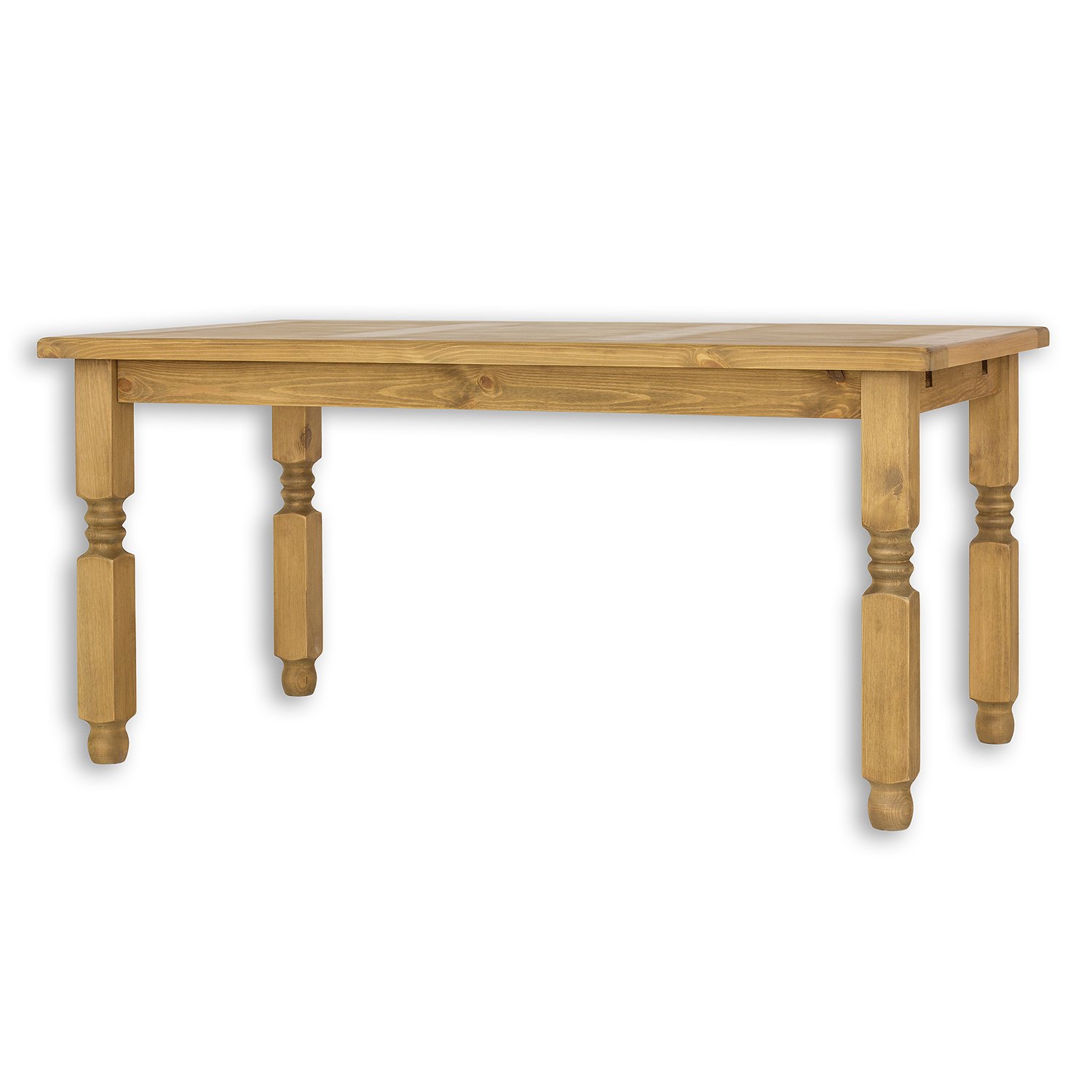 Pine table ST700, light waxed pine
