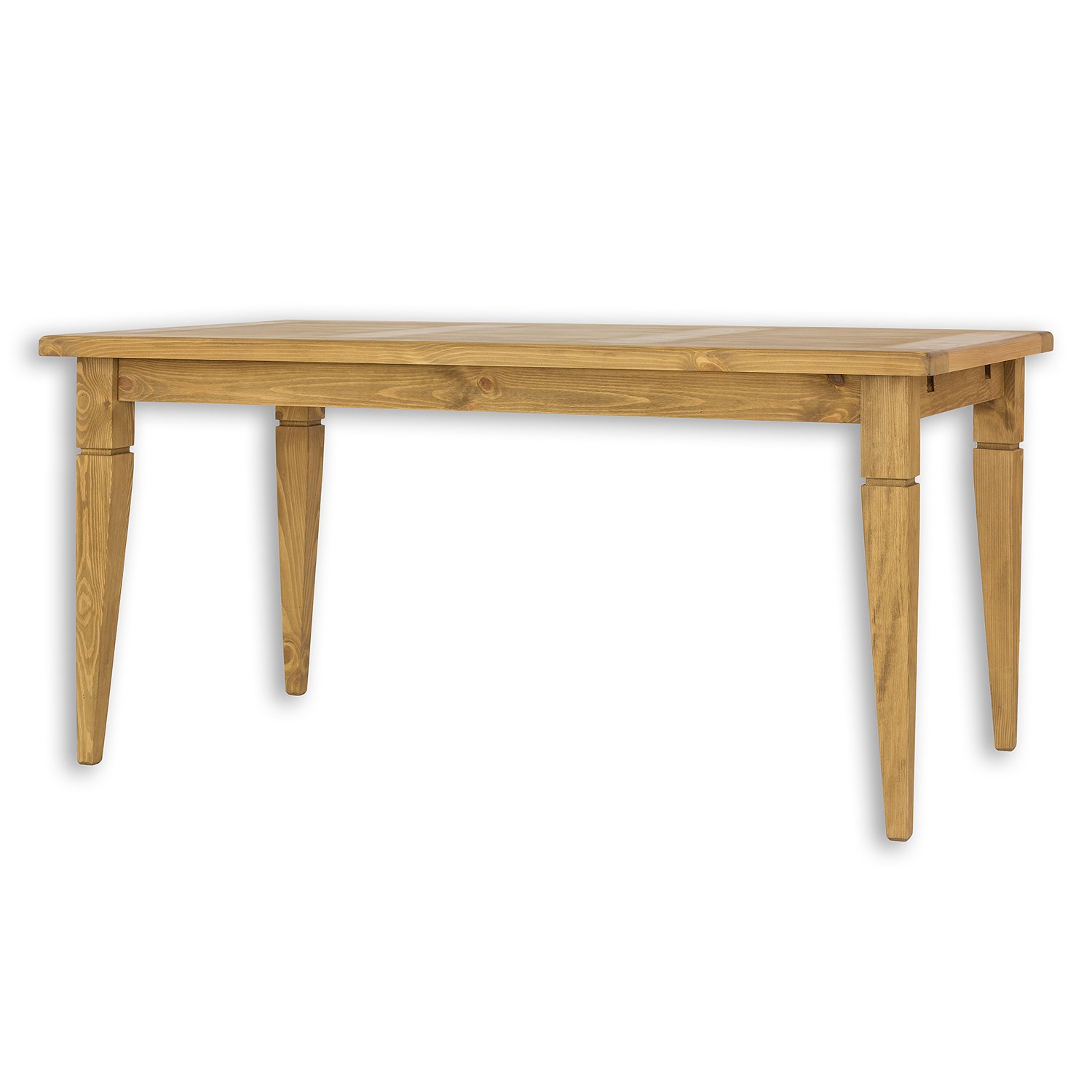 Pine table ST702, pine white wax