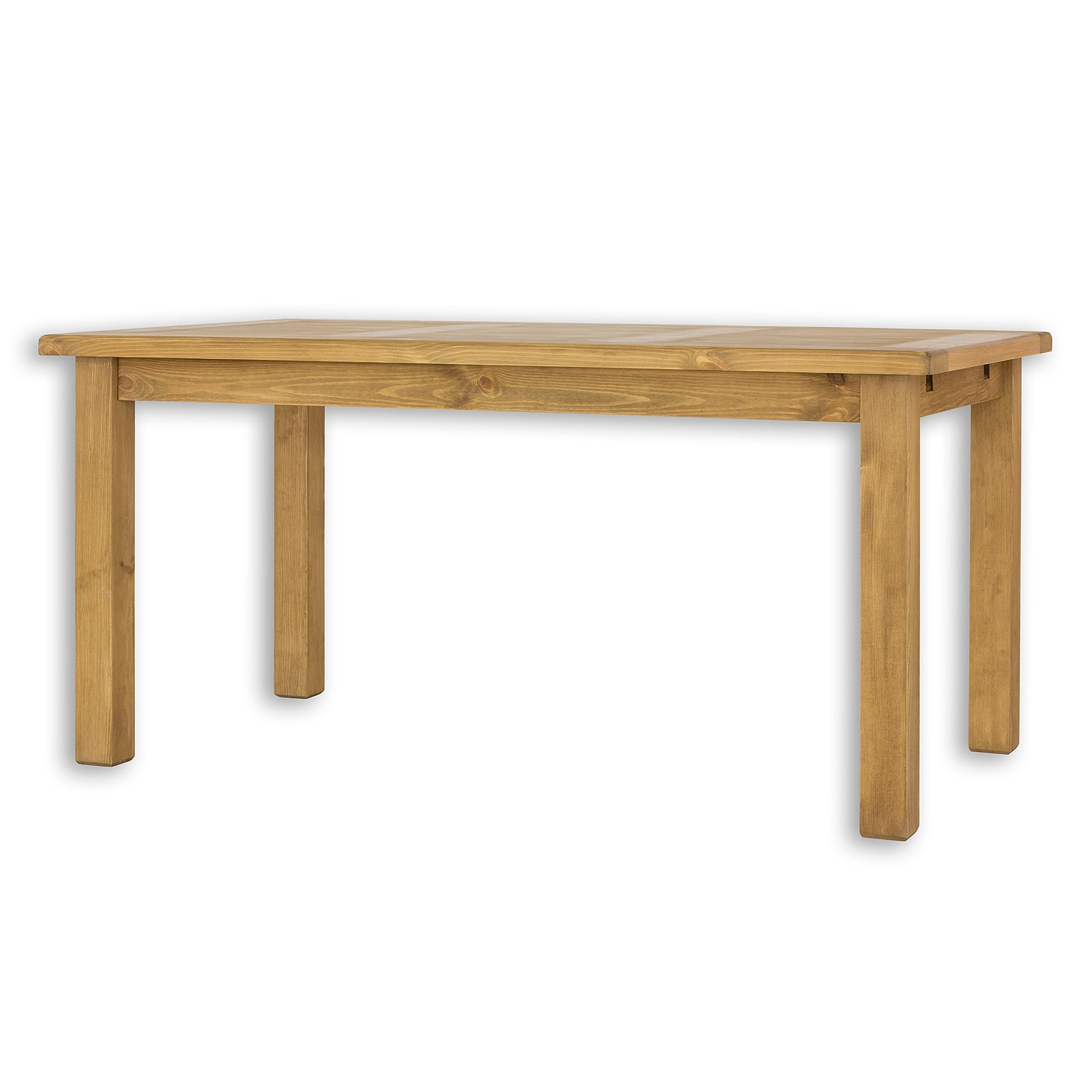 Pine table ST703, white pine, patina