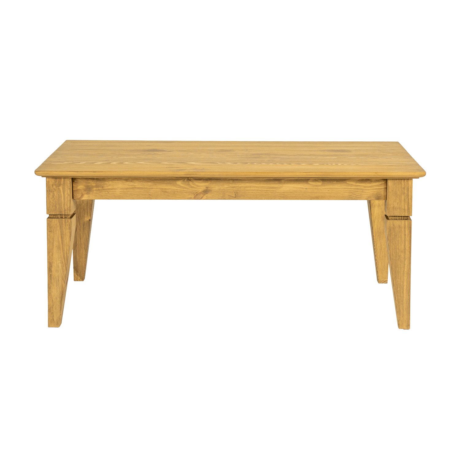 pine coffee table ST713 white pine patina - Image 2