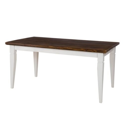 Pine table ST724 antique white pine