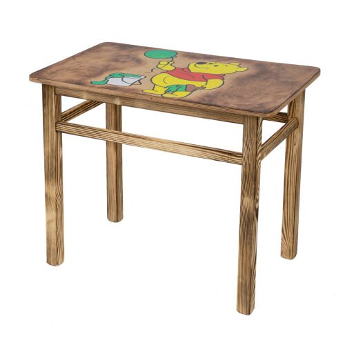 Wooden children’s table AD232 – Kubuś natural pine