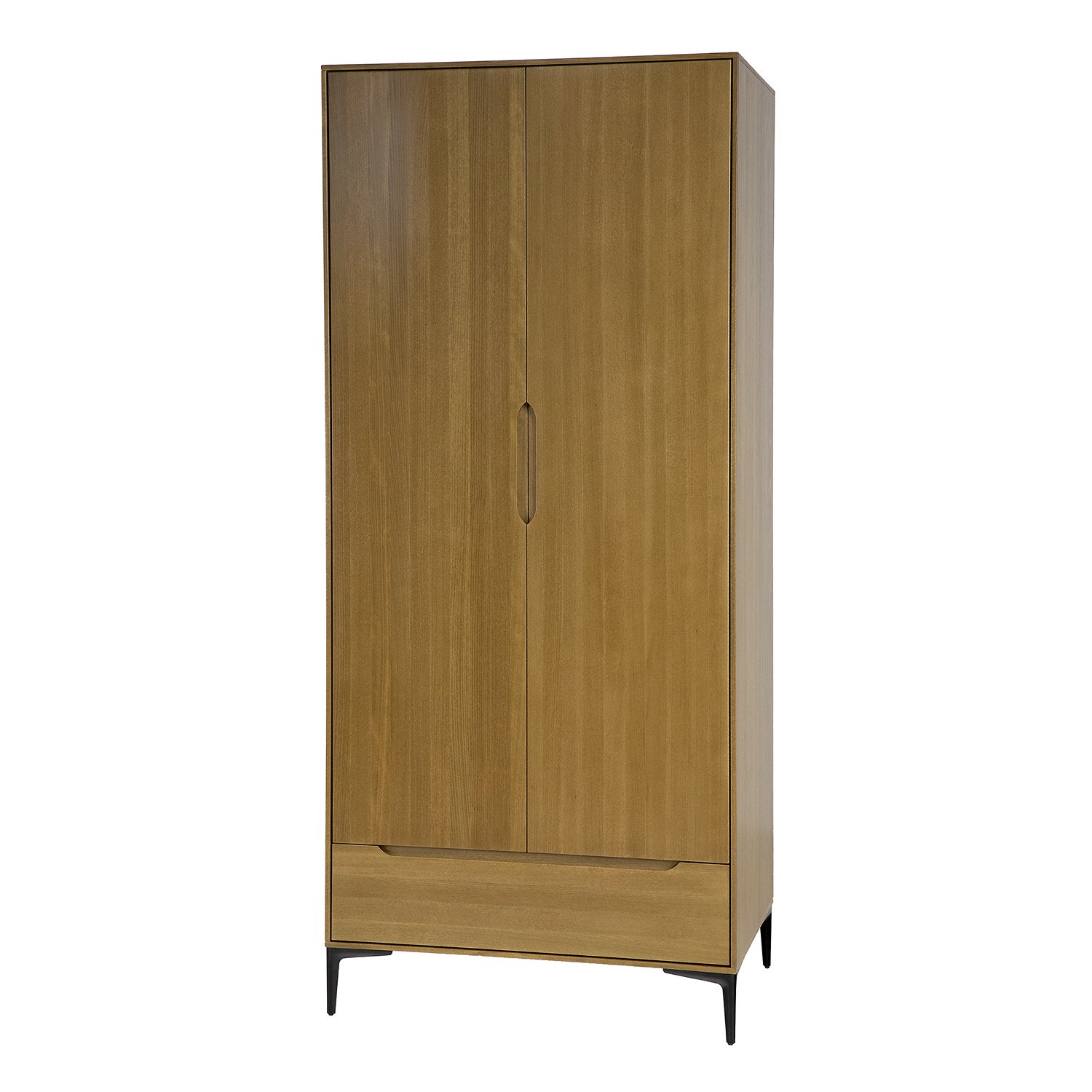 Beech wardrobe MODERN SF421 rustic beech color