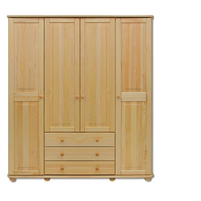 Pine wardrobe MUGO SF129 pine oak