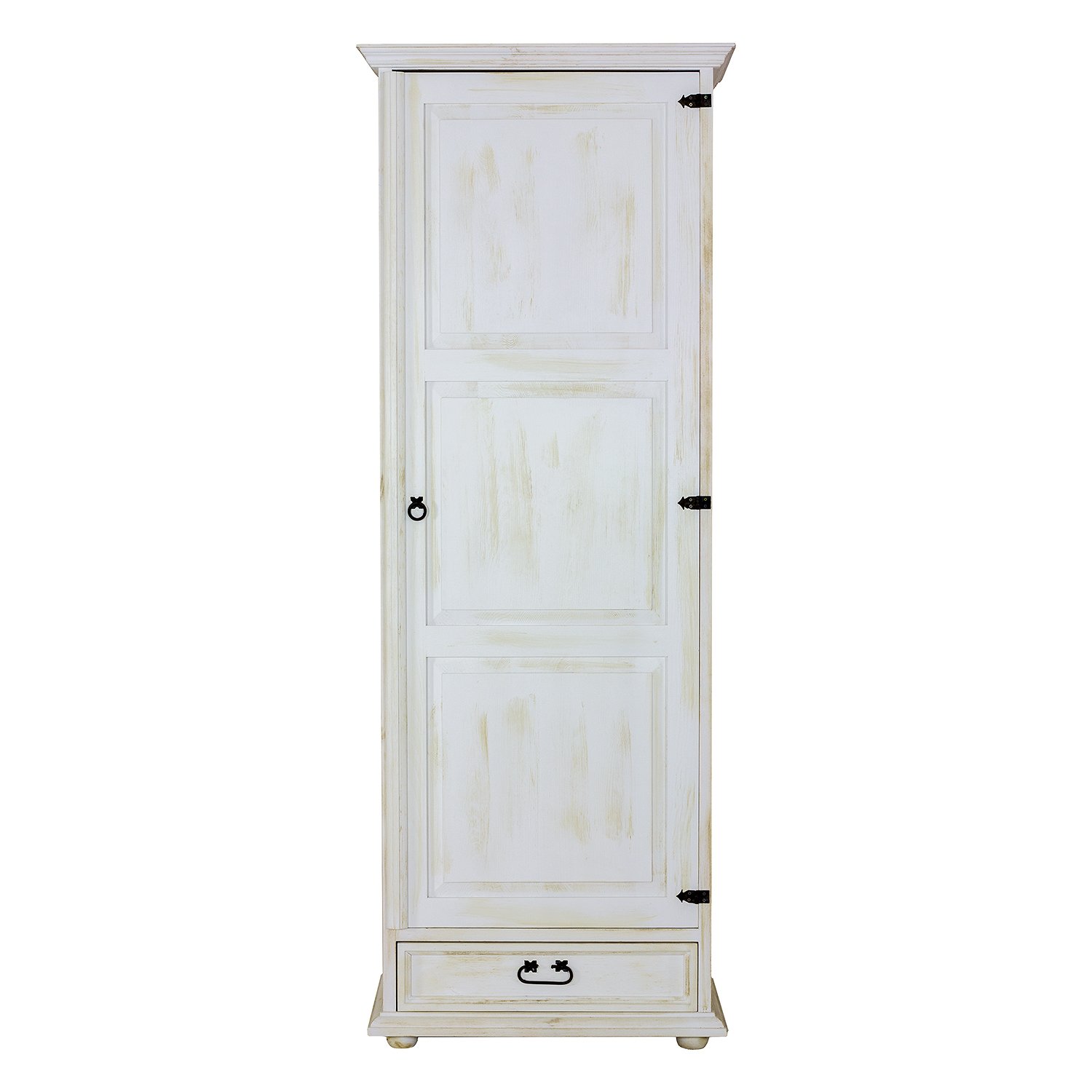 Pine wardrobe RUSTIKAL SF700 LEFT, light wax pine - Image 6