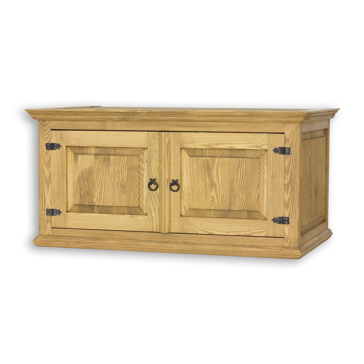 Pine wardrobe RUSTIKAL SF704, pine, bleached wax - Image 2