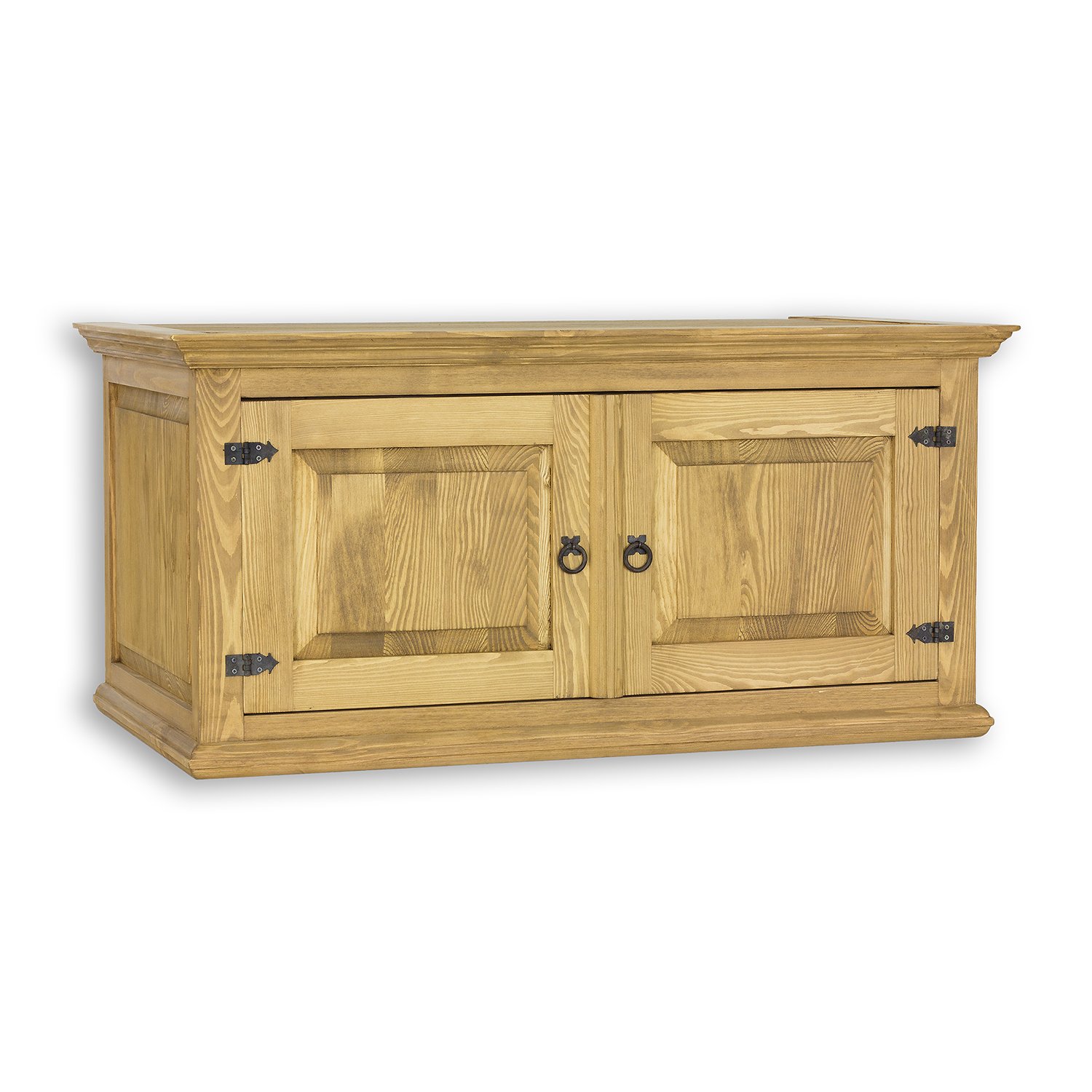 Pine wardrobe RUSTIKAL SF704, pine, bleached wax - Image 3