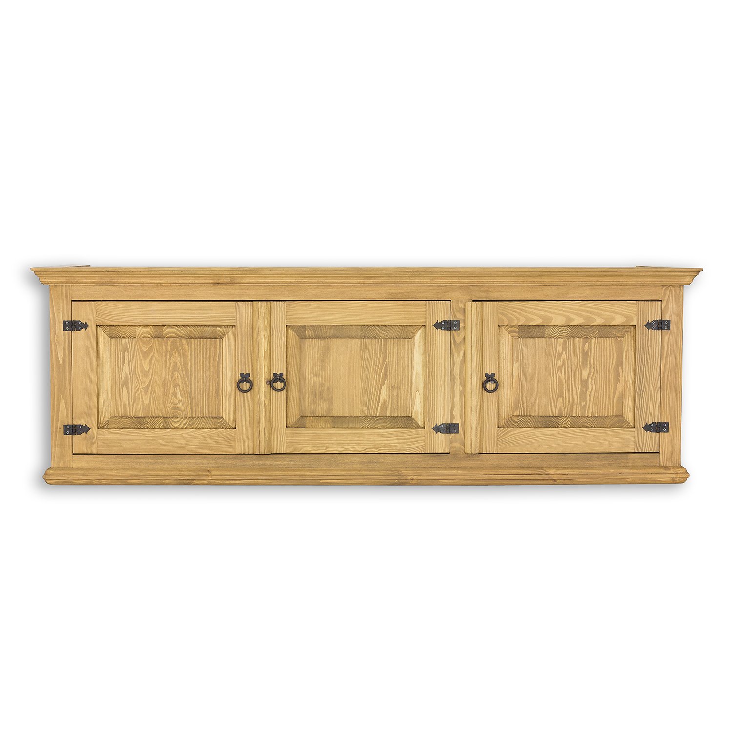 Pine wardrobe RUSTIKAL SF805/I, white pine, patina - Image 2